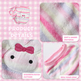 6 Pcs Puppy Clothes for Christmas Winter Warm Cute Pet Sweaters Flannel Dog Vest Paw Print Cat Clothes for Chihuahua Dachshunds Male Female Puppy(Animal Pattern,L(Body Length:13.8” Chest:17.7”))