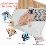 Dog Surgery Recovery Suits, Puppy After Surgery Onesie for Female Dogs, Post Surgical Recovery Onesies French Bulldogs, Small Dogs Pajamas Long Sleeve for Shedding Skin Disease