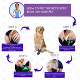 Calm Paws Recovery Boot and paw Protector (XLarge)