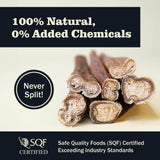 Redbarn Pet Products All Natural 5"-8" Bully Sticks for Small & Large Dogs - Healthy Long Lasting Chews Variety Party Pack - 100% Beef Single Ingredient Low Odor Rawhide Free Dental Treats - 8 oz Bag