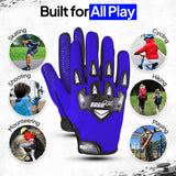 SAGA SPORTS Youth Motocross Gloves – Pro-Grade Protection for Dirt Bike & BMX Riders | High-Performance Gear for Boys & Girls | Built for Future Champions