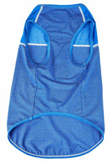 Pet Life ® Active Aero-Pawlse Heathered 4-Way Stretch and Quick Dry Performance Dog Tank Top T-Shirt