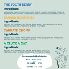 Load image into Gallery viewer, Shameless Pets Dental Chews for Dogs, Variety (4-Pack) - Natural Dog Teeth Cleaning Treats with Fresh Breath Benefits | Grain-Free Dental Sticks for Small, Medium &amp; Large Dogs
