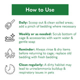 ECO BEDDING 99% Dust-Free Paper Bedding for Small Pets and Birds, Eco Natural, 1.5 lb - Safe, Clean, Ideal Nesting & Burrowing Material for Comfort
