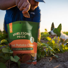 Load image into Gallery viewer, Wholesome Pride Sweet Potato Chews All-Natural Single Ingredient Dog Treats, 32 oz
