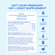 Load image into Gallery viewer, Native Pet Pain Relief for Dogs - Collagen for Dogs Promotes Joint Health, Reduce Inflammation &amp; Stiffness - Senior Pup Joint Supplement - Natural Pain Reliever for Active &amp; Aging Pets - 30 Chews
