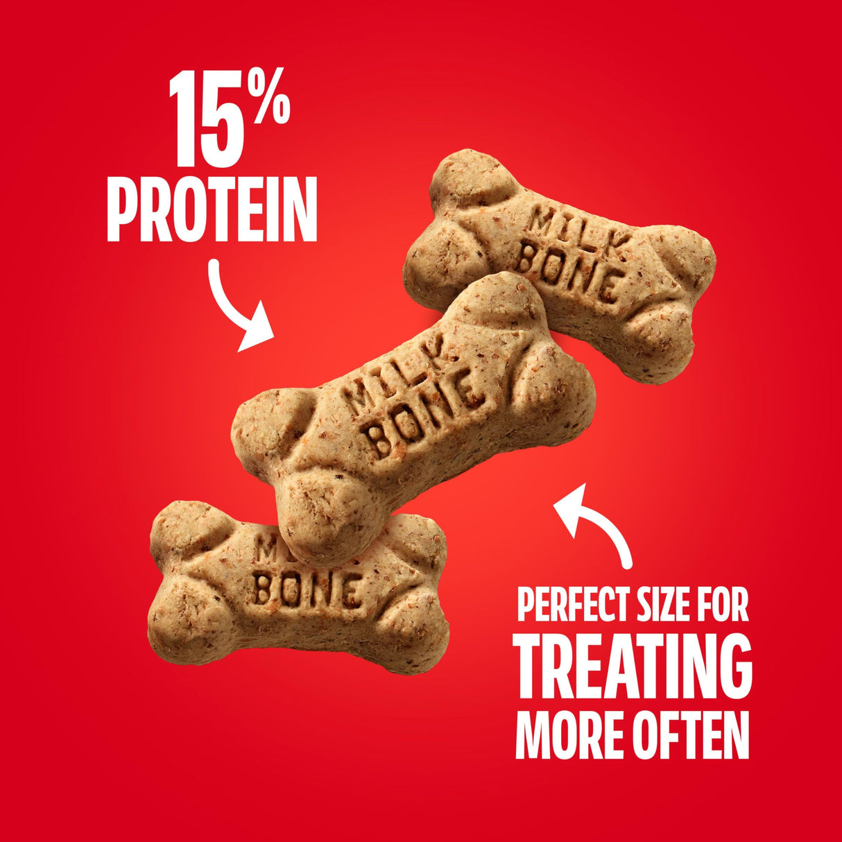 Milk-Bone Mini’s Original Biscuits, Mini Dog Treats, 15 Oz. Boxes (Pack of 6)