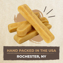 Load image into Gallery viewer, Mighty Paw Yak Cheese Dog Chews – All-Natural Long Lasting Hard Chew for Aggressive Chewers – High Protein, Odor-Free Dog Treat – 3 Ingredient Natural Yak Chews for Large Dogs – (4 Pack)
