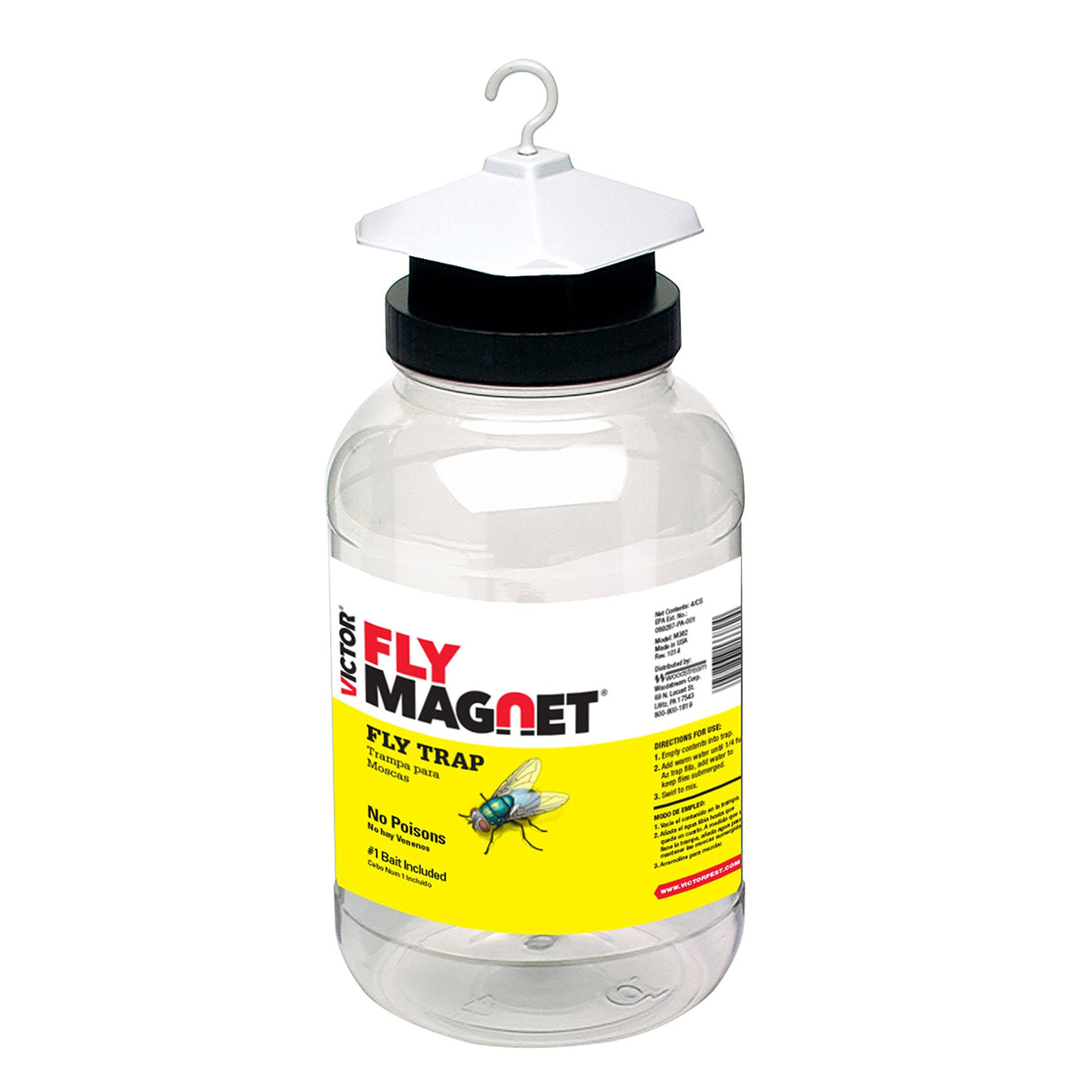 VICTOR FLY MAGNET Reusable Trap with Bait Insect Killer Repellent Pest Catcher