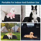 BALAPET Chew Proof Dog Bed with Metal Rivet Corner for Large Dogs, Stable Kennel Pad Mat for Teething Puppy, Durable Indoor Outdoor Crate Pad for Medium Dog Crates, 41"x28"