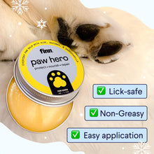 Load image into Gallery viewer, Finn Paw Hero Natural Dog Paw Balm | Winter Paw Protection from Snow, Salt &amp; Ice | Moisturizing &amp; Lick-Safe - 1.75 oz
