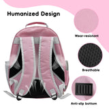 GeerDuo Cat Backpack, Airline Approved Bubble Carrying Bag for Small Medium Dogs Cats, Space Capsule Pet Carrier Dog Hiking Backpack Travel Carrier (Pink)