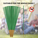 BugBai Mosquito Repellent Outdoor Patio, 240 PCS Natural Plant-Based Citronella Oil Incense Sticks Indoor Home Pet Family Safe, DEET Free Bug Insect Control Repellent for Yard Garden Camping Fishing