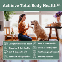 Load image into Gallery viewer, Wholistic Pet Organics Canine Complete - Dog Multivitamin Powder - 1 Lb - Daily Dog Vitamins and Supplements for Homemade Food - Immune System, Skin, Coat &amp; Overall Health - All Breeds - 45 Scoops
