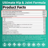 POPPAW Advanced Dog Joint Supplement – 15-in-1 Glucosamine for Dogs with Chondroitin, MSM & Green Lipped Mussel – Hip & Joint Pain Relief Mobility Chews, Chicken Flavor, 90Ct Breeds