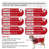 Nanaki Warm Dog Coats for Winter, Fleece Lined Furry Collar, Waterproof Reflective Dog Snowsuit with Leash Hole for Outdoor Walking Hunting, Easy On Cold Weather Puppy Jacket Vest, Beagle, Red L