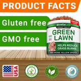 Grass Burn Spot Chews for Dogs - Dog Urine Neutralizer for Lawn - Dog Pee Lawn Spot Saver - Natural Treatment Caused by Dog Urine - Grass Treatment Rocks -DL-Methionine+Enzymes - 120 Chew