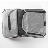 Pet Carrier Bag for Small Medium Cats Dogs Puppies up to 26 Lbs,Steel Frame Dog Carrier,pricacy-Oriented cat Carrier,Collapsible pet Carrier for Easy Storage (Grey, Small: 16.1"X10.6"X10.2")