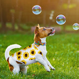 8 Pieces Sublimation Blank Dog Shirt, Heat Transfer Dog Apparel Pajamas, Heat Press Lightweight Puppy Vest, Cool Breathable Clothes for Small Medium Wearing(L)
