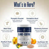 Glands Bowel Support - 120 Delicious Scoot Soft Chews for Scooting, Healthy Anal Glands, and Digestive Health - Made with Pumpkin Powder for Dogs