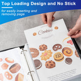 Aegero 65 Pack Clear Sheet Protectors, 8.5 x 11 inch Page Protectors for 3 Ring Binder,Top Loading Paper Protector for Documents and Photos,Letter Size
