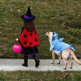 Halloween Dog Shark Costume Outfits for Large Dog Winter Fleece Puppy Jacket Coat Hoodie Funny Dog Clothes Golden Retriever(3XL, Blue)