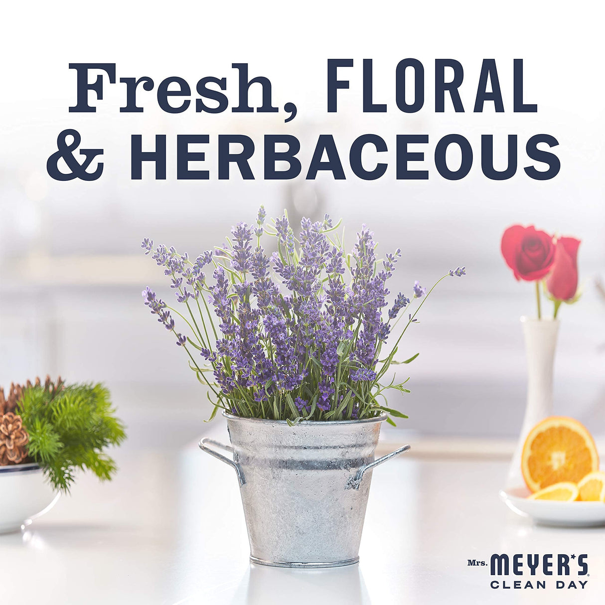 Mrs. Meyer's Liquid Hand Soap (Variety Pack) (Lavender + Lemon Verbena)
