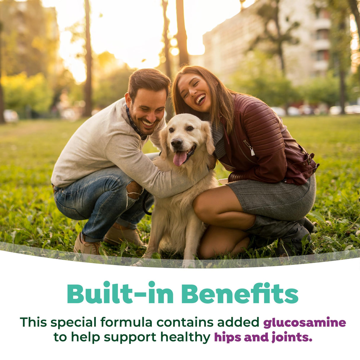 TropiClean Fresh Breath Water Additive for Dogs with Glucosamine, Hip and Joint Support for Dogs, Breath Freshener & Teeth Cleaning Solution, 33.8oz.