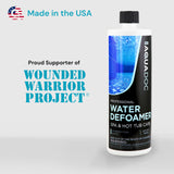 Hot Tub Defoamer - Spa Defoamer for Hot Tub Owners 32oz, Spa Anti Foam to Keep Foam Down, Hot Tub Chemicals Made in USA - AquaDoc