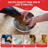 Warren London Deep Cleaning Paw Soak for Dogs – 30 Count Fizz Balls | Soothes Itchy, Irritated Paws with Seaweed, Tea Tree Oil & Aloe | Anti-Lick Paw Relief & Easy 5-Minute Spa