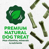 Greenies Veterinarian-Recommended Adult Natural Dental Dog Treats Petite Size, Blueberry Flavor, 12 oz. Pack, 20 Count
