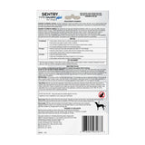 SENTRY Fiproguard Plus for Dogs, Flea and Tick Prevention for Dogs (45-88 Pounds), Includes 6 Month Supply of Topical Flea Treatments