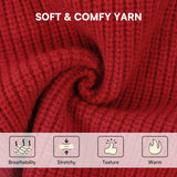 Queenmore Dog Sweaters for Medium Dogs Boy,Medium Dog Sweater,Dogs Christmas Sweaters,Thick Knit Turtleneck Pullover,Extremely Soft & Warm Pet Winter Clothes for Girl Male Female