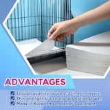 HA SHI Bird Cage Liner - 120 Paper Sheets, 20" x 18", 2.9 lb - Suitable for Pet Habitats, Bulk Quantity for Extended Use, Newsprint Texture, Parcel Packaging