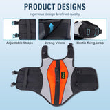 Dog Life Jackets for Large Breeds – Reflective Dog Life Vests for Swimming and Boating, Buoyancy Aid with Rescue Handle, Adjustable Swim Safety Vest (XL, Orange)