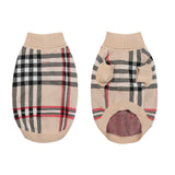 Small/Medium Dog Sweater, Warm Dog Winter Coat w/Sleeves, Comfortable High Neck & Leash Hole, Premium Dog Clothes for Golden Retriever-Best for Holidays, Daily Walks XXL Apricot