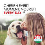 Sun Chlorella Sun Pet Treats Green Superfood Cat & Dog Supplement - Chlorophyll Eleuthero & Lecithin, Minerals, Antioxidants & Vitamins for Dogs & Cats - Immune Defense, Skin & Gut Health - 120 Bites