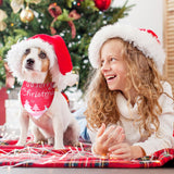 Newwiee 100 Pieces Valentine's Day Dog Bandanas Bulk for Large Dogs Pink Red Pattern Pet Triangle Scarf Puppy Cat Kerchief Bibs Scarf for Valentine Pet Costume Accessories for Small to Large Puppy Cat