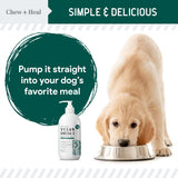 Vegan Omega 3 Oil for Dogs - 8 oz of Fish Free Algae Oil for Healthy Skin and Coat - Made with Omega 3 and 6 Fatty Acids, EPA, DHA, and DPA - Made in The USA