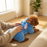 Pet Costume Dog Hoodies Pet Xmas Pajamas Outfit, Pet Coat for Small Medium Large Dogs Cats Winter Cartoon Coat for Party Halloween Christmas
