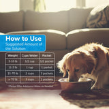 Replenish Dog Recovery Water Supplement – Pedialyte for Dogs Hydration Drink & Water Additive - Electrolytes for Dogs Hydration Supplement – 10 Packets Count