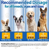 Carmelie Dog Allergy Chews 200 Chews - Dog Itching Skin Relief Support - Omega 3 Probiotics for Dogs - Itchy & Paw Licking Relief, Seasonal Allergies, Skin & Coat Immunity Supplement - Chicken Flavor