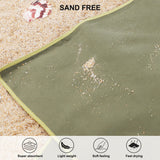 Rainleaf Microfiber Towel Perfect Travel & Gym & Camping Towel. Quick Dry - Super Absorbent - Ultra Compact - Lightweight. Suitable for Trip, Beach, Shower, Backpacking, Pool