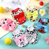 Shinylin 6 Pieces Dog Sweaters for Small Dogs Girls Winter Puppy Clothes Female Fleece Warm Thick Outfit Pet Small Doggie Clothes for Yorkie Chihuahua(XXS)
