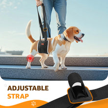 Load image into Gallery viewer, Adjustable Dog Lift Harness, Dog Sling for Large Dogs Lift Support and Rehab Harness for Weak Rear Legs, Soft Hind Leg Support Helps Senior, Injured, Disabled and After ACL Surgery Dogs(Black,Medium)
