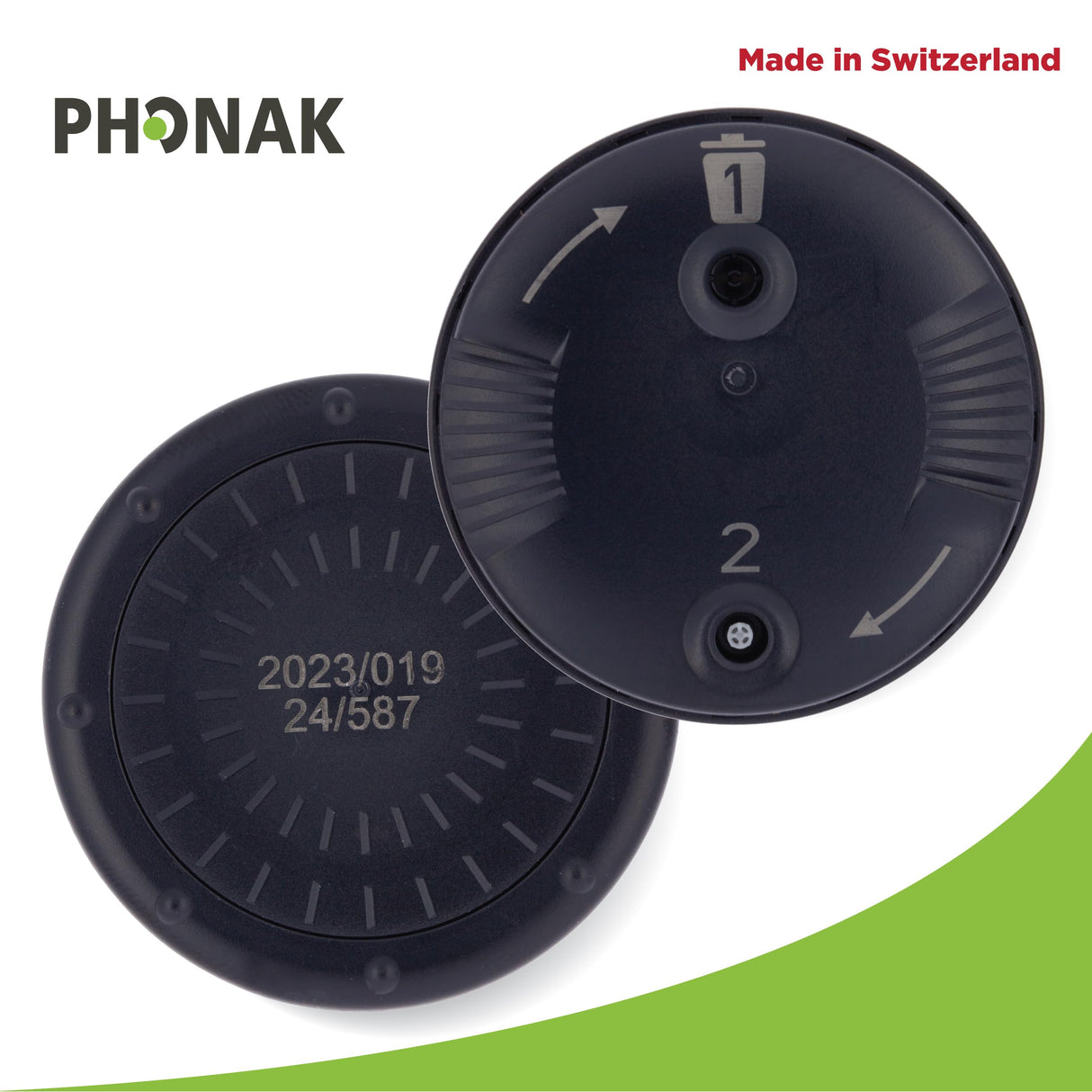 Genuine OEM Switzerland Wax Guards Filters, Cerushield Disk v2.0 098-0445 Accessories for Phonak Hearing Aid Audeo Marvel Paradise Lumity Hearing Aid only using SDS 4.0 receiver-4 pack/32 Filter Total