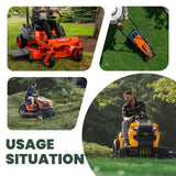 TURFPULSE Lawn Mower Deck Belt Replace 116-3455 02000611 482530 for Exmark Pioneer E/S Series Quest SP Cub Cadet M72-CT Scag SMTC-52A Replacement Part Accessories, 5/8 Inch x 154.5 Inch
