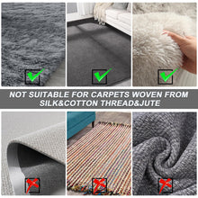 Load image into Gallery viewer, B-Land Carpet Rake for Pet Hair Removal, Reusable Pet Hair Remover with 60” Adjustable Long Handle, Carpet Scraper Dog Cat Hair Remover Tool for Rugs, Mats
