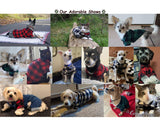 Ctilfelix Dog Shirt Plaid Puppy Clothes for Small Medium Large Dogs Cats Boy Girl Kitten Soft Pet T-Shirt Breathable Tee Outfit Adorable Grid Apparel Halloween Thanksgiving [Red#1; XS]
