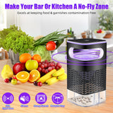 2024 Newly Bug Zapper Indoor,Fly Traps Indoor for Home,Mosquito Zapper Indoor Mosquito Killer,UV Bug Light Trap Mosquito Trap with Auto Suction to Catch Bug Mosquito Moths Gnats for Indoor Outdoor